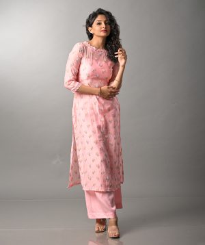 Kurta set with crop top
