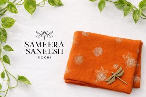 SUNSET DREAMS CHANDHERI UNSTITCHED MATERIAL