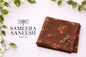 TERRA BLOOM CHANDHERI UNSTICHED MATERIAL