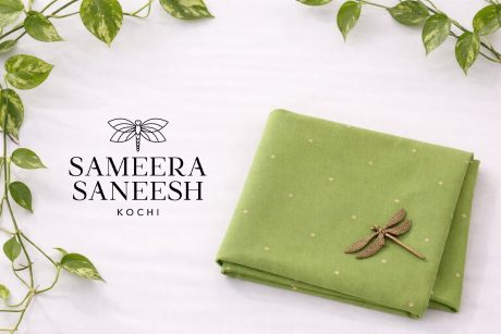 LEAFY HUE COTTON UNSTICHED MATERIAL