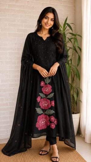 MIDNIGHT BLOOM BLACK